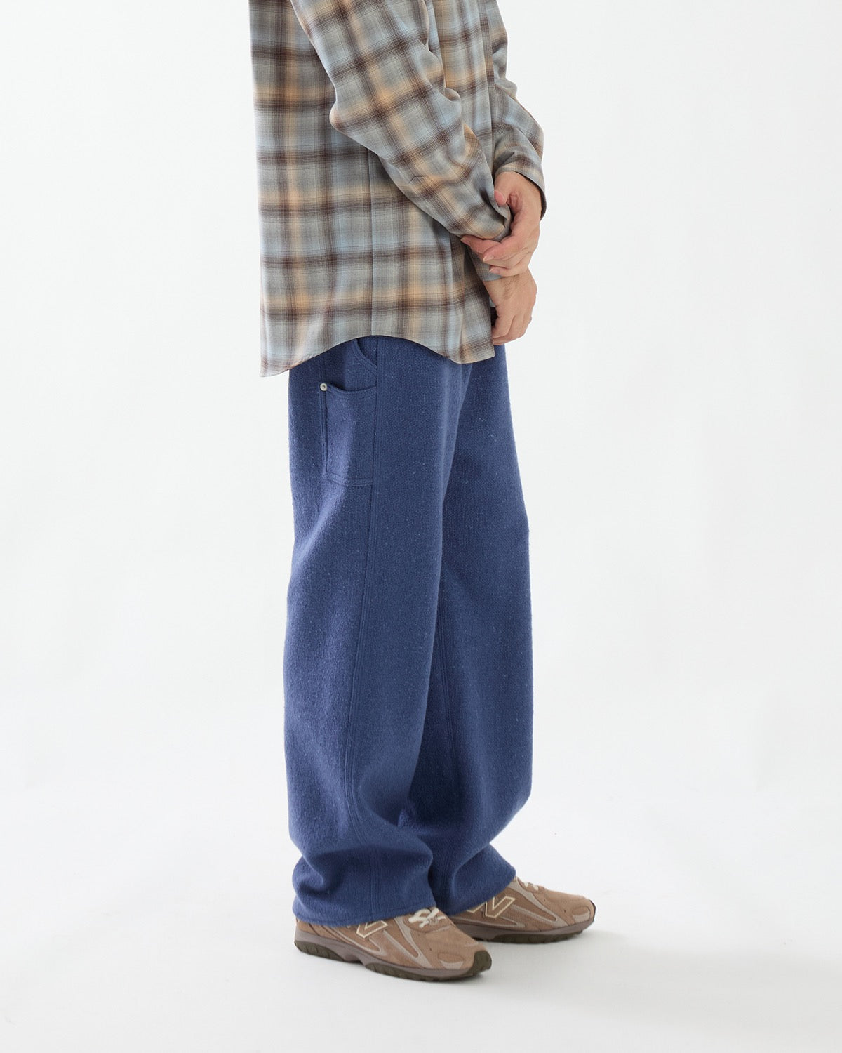 HOMESPUN TWEED PAINTER PANTS