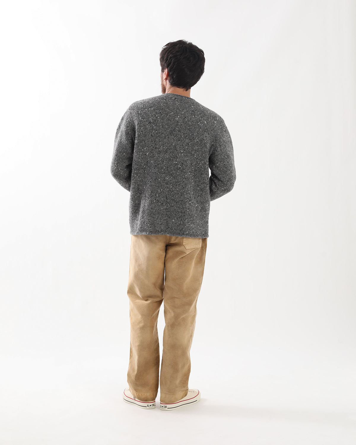 GARMENT-DYED ORGANIC COTTON HEAVY MOLESKIN PANTS