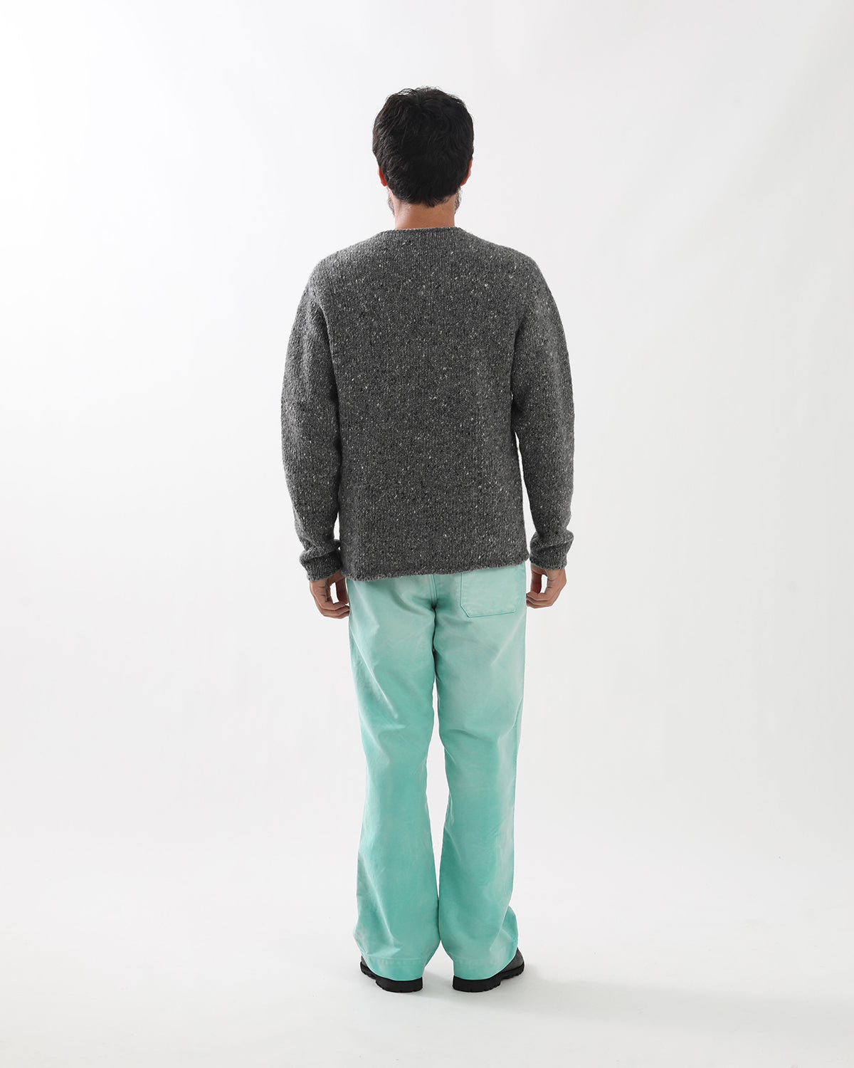 GARMENT-DYED ORGANIC COTTON HEAVY MOLESKIN PANTS