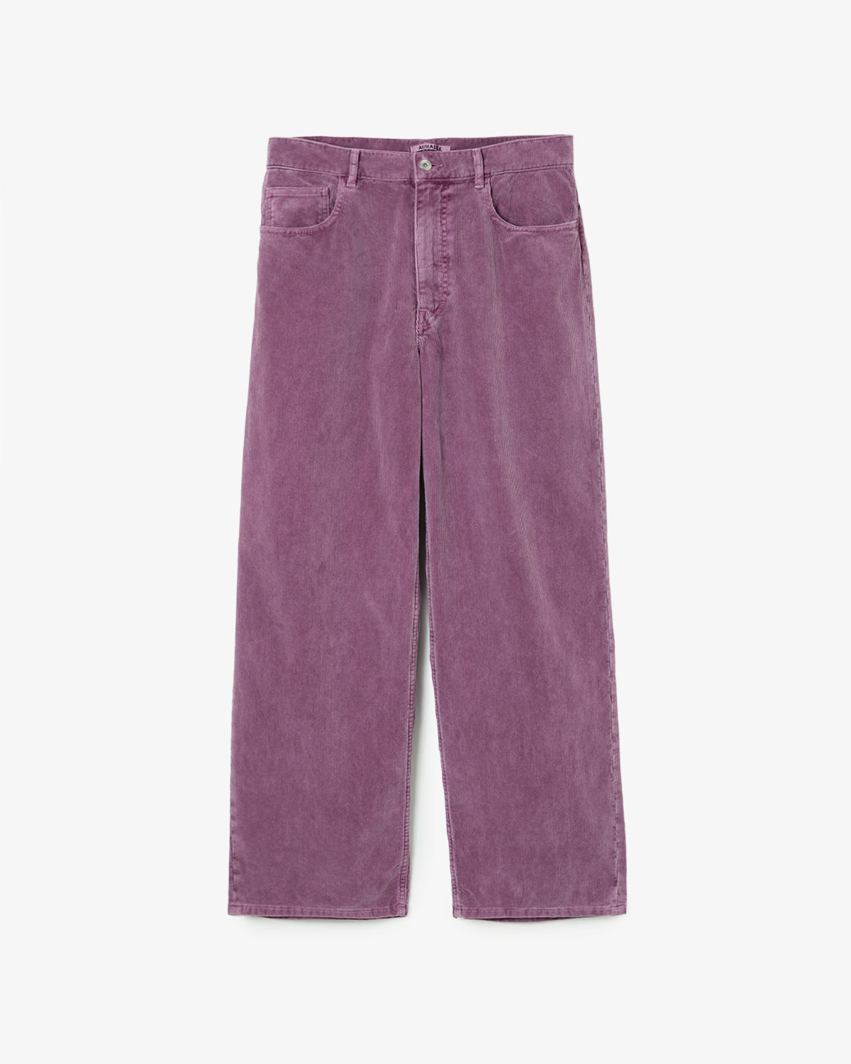 GARMENT-DYED FINX CORDUROY 5P WIDE PANTS