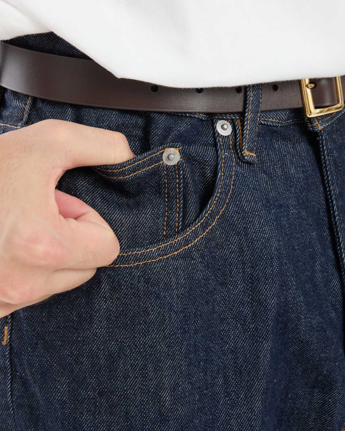 HARD TWIST DENIM 5P PANTS