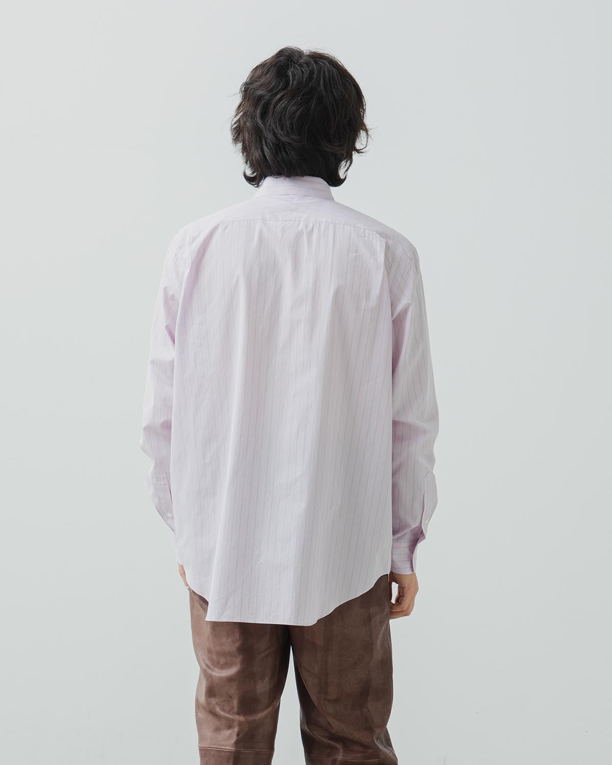 SUVIN HIGH COUNT CLOTH STRIPE SHIRT