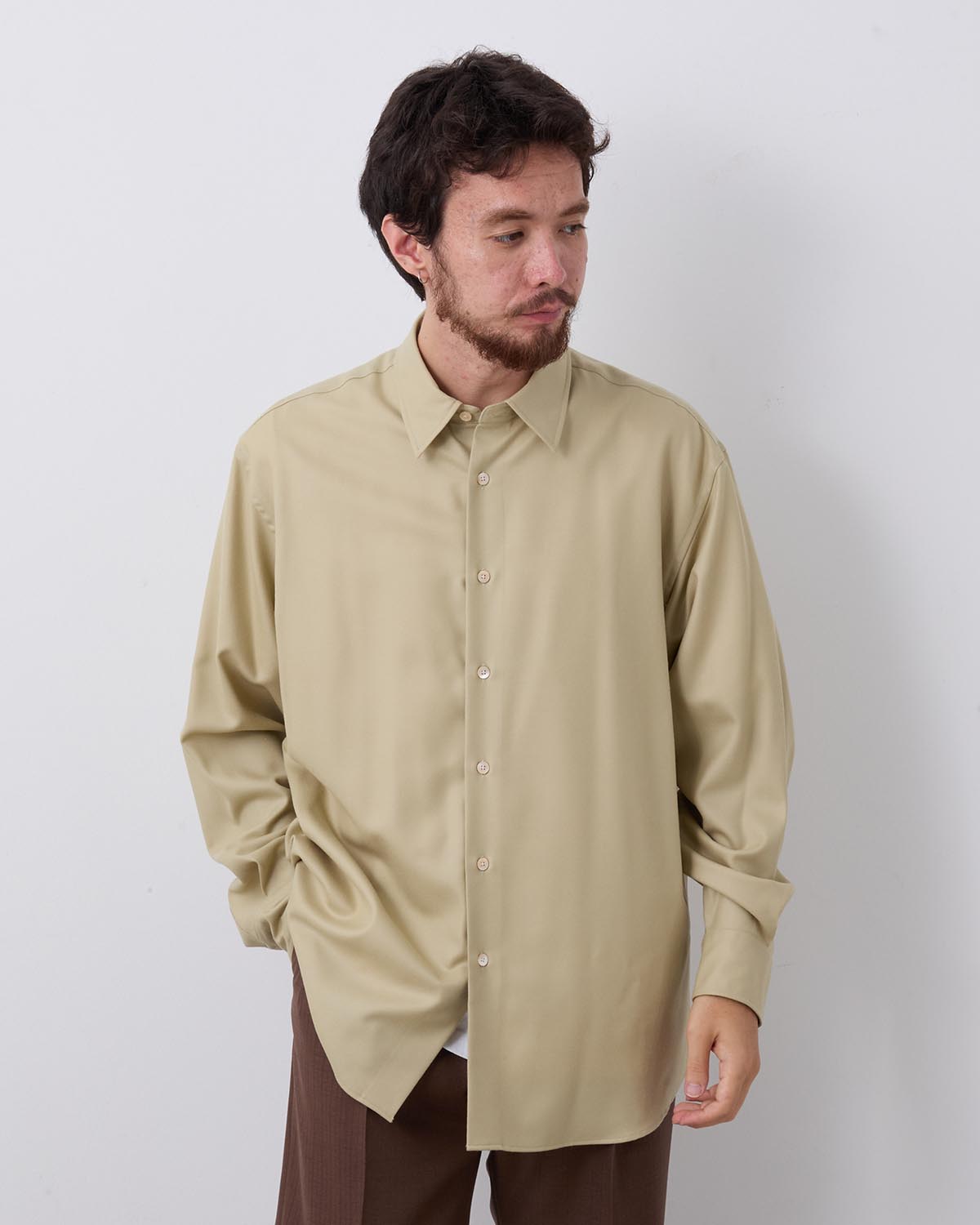 SUPER LIGHT WOOL SHIRT