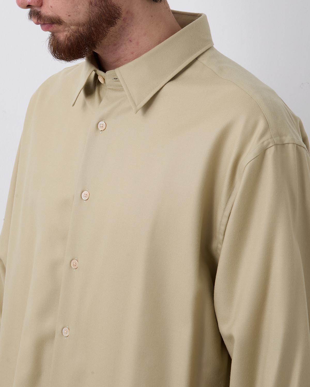 SUPER LIGHT WOOL SHIRT