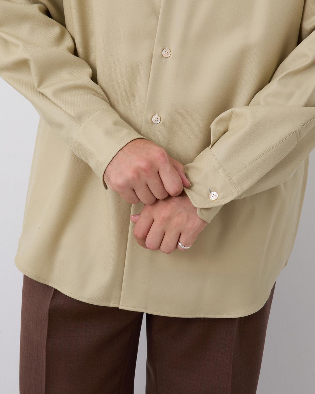 SUPER LIGHT WOOL SHIRT