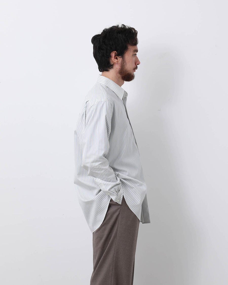 COTTON SILK STRIPE SHIRT – COVERCHORD
