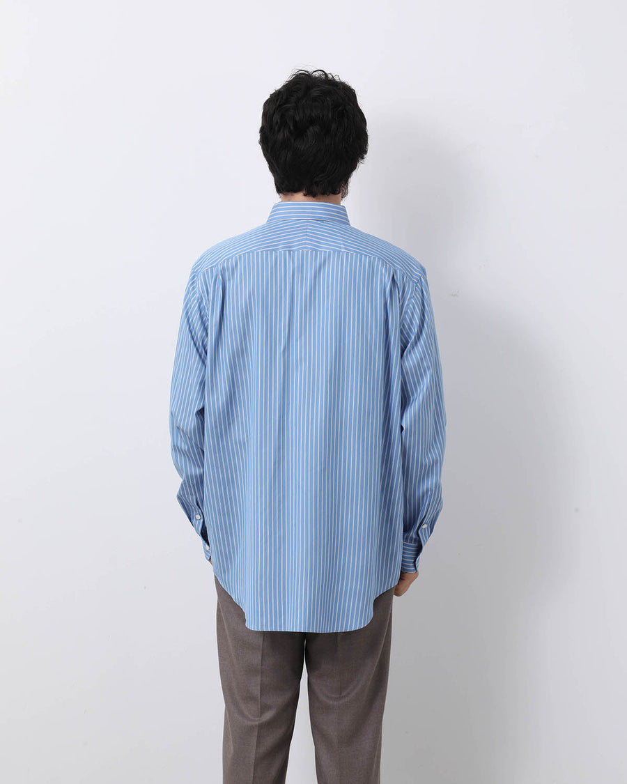 COTTON SILK STRIPE SHIRT – COVERCHORD