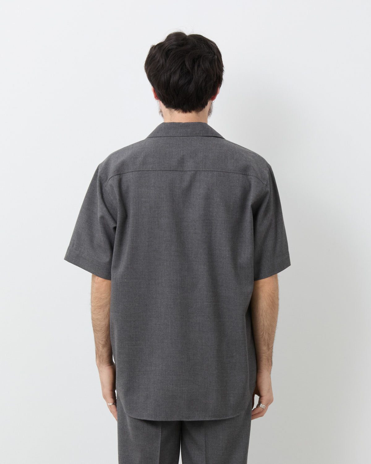 SUMMER TWIST CASHMERE PORA HALF-SLEEVED SHIRT