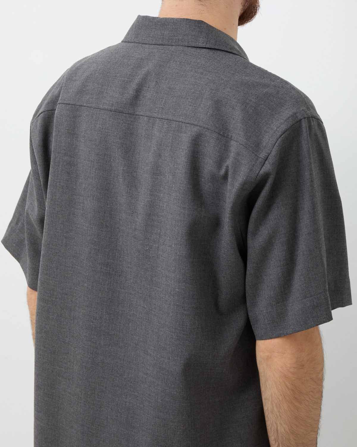 SUMMER TWIST CASHMERE PORA HALF-SLEEVED SHIRT