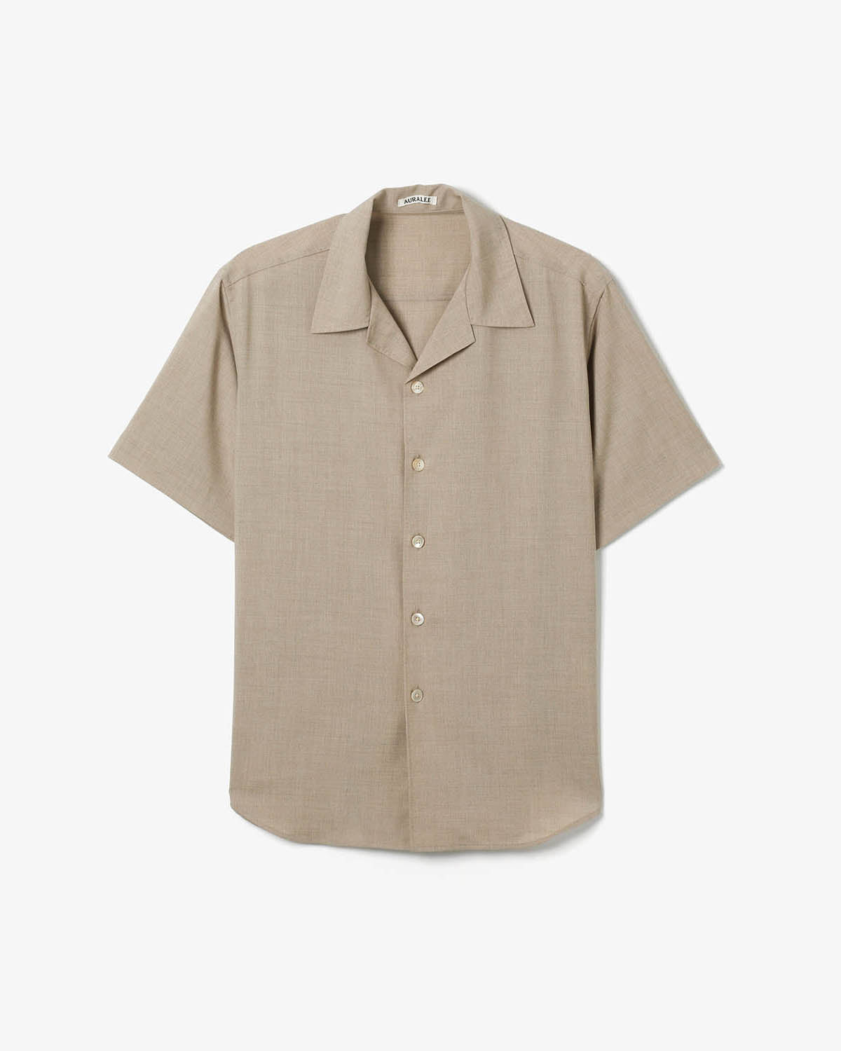 SUMMER TWIST CASHMERE PORA HALF-SLEEVED SHIRT