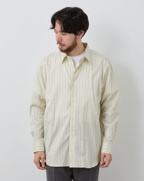 COTTON SILK STRIPE SHIRT – COVERCHORD