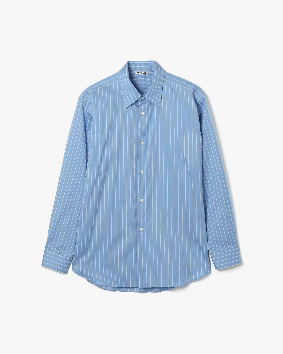 COTTON SILK STRIPE SHIRT