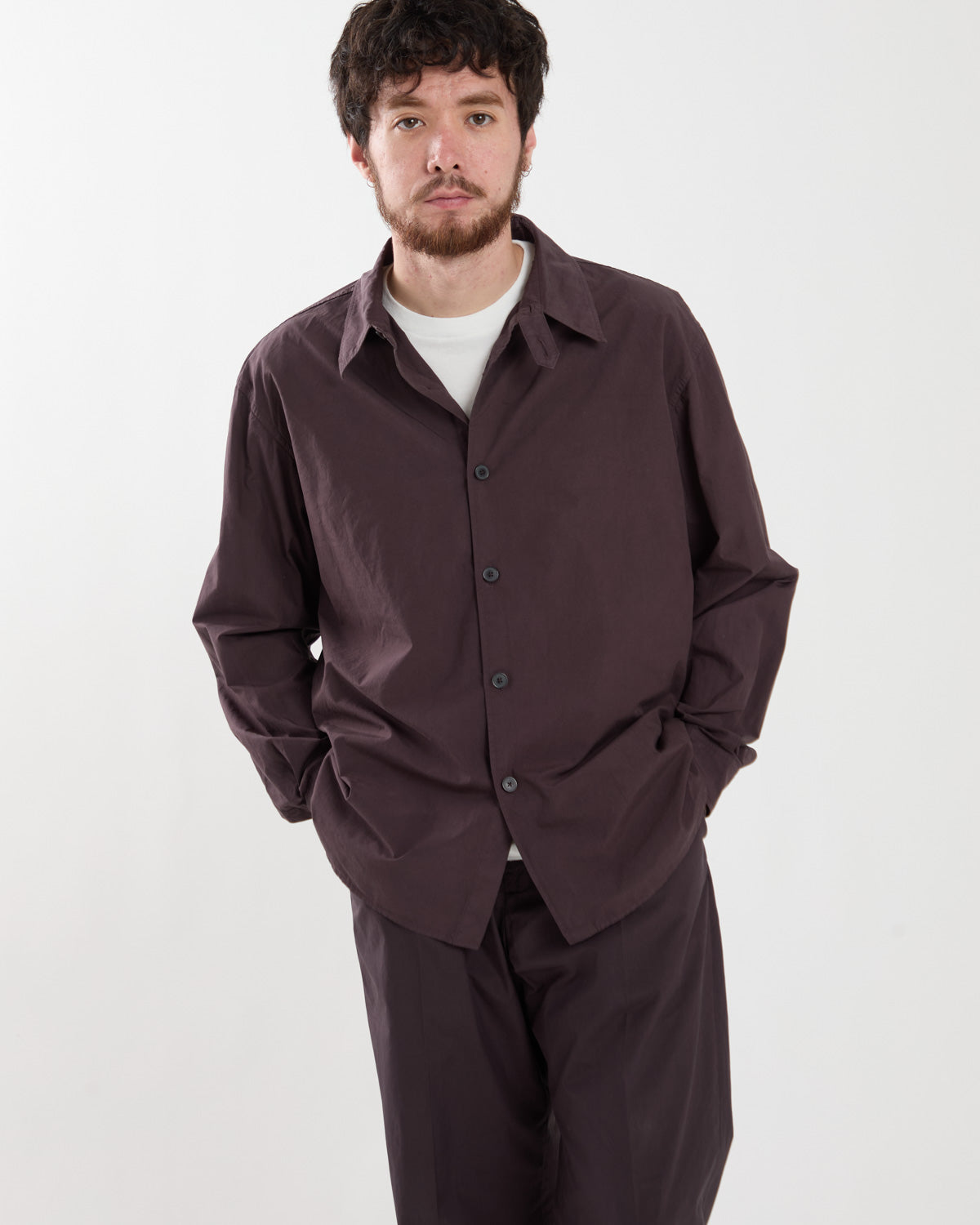 GARMENT-DYED FINX SHUTTLE WEATHER SHIRT