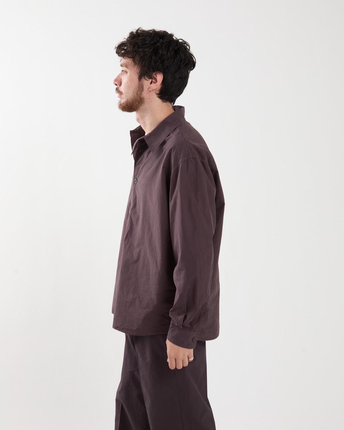 GARMENT-DYED FINX SHUTTLE WEATHER SHIRT