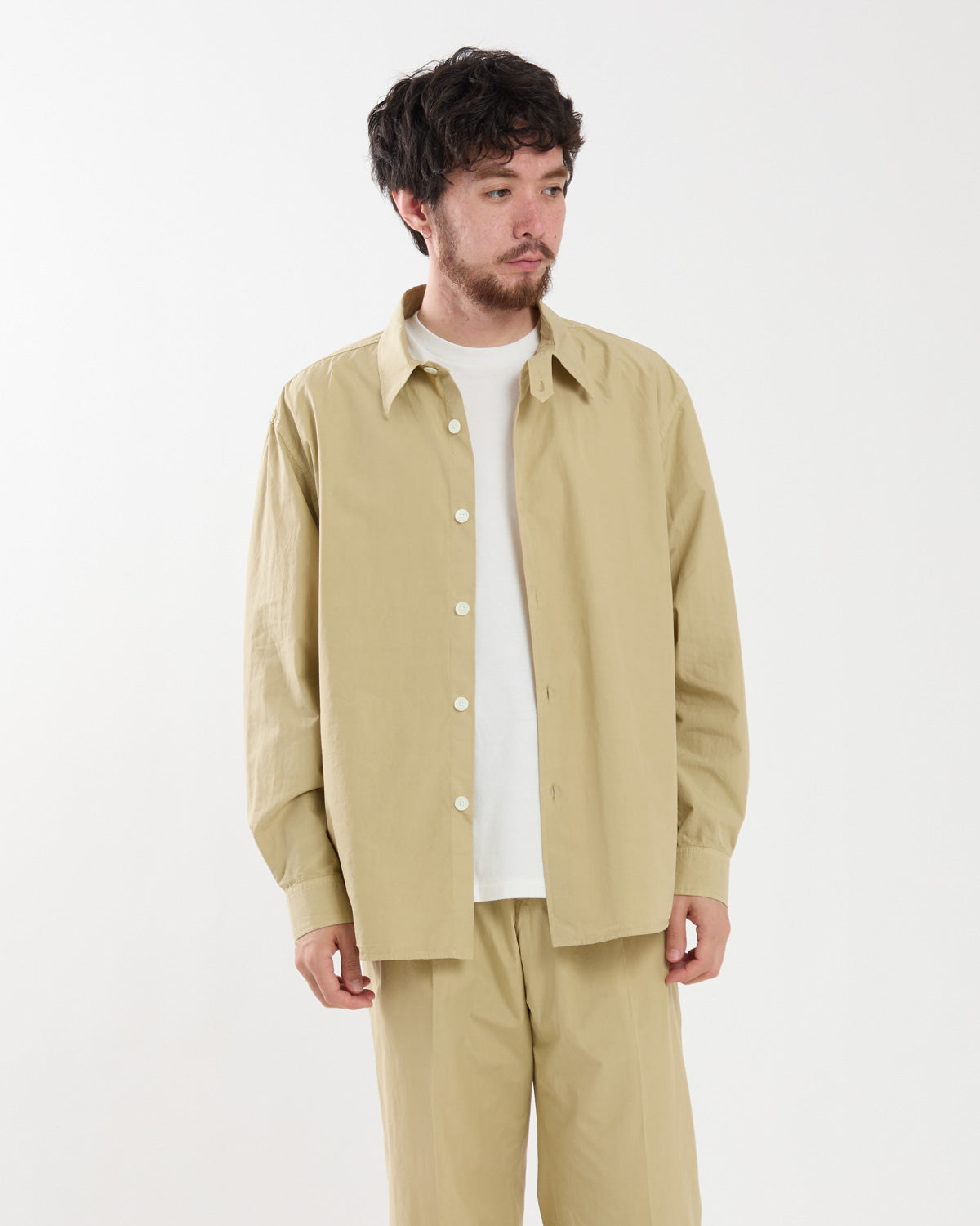 GARMENT-DYED FINX SHUTTLE WEATHER SHIRT