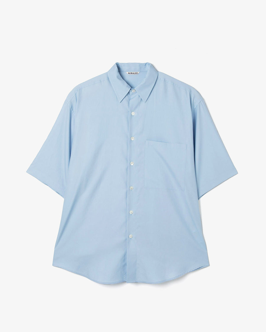 WASHED FINX TWILL BIG HALF SLEEVED SHIRT – COVERCHORD