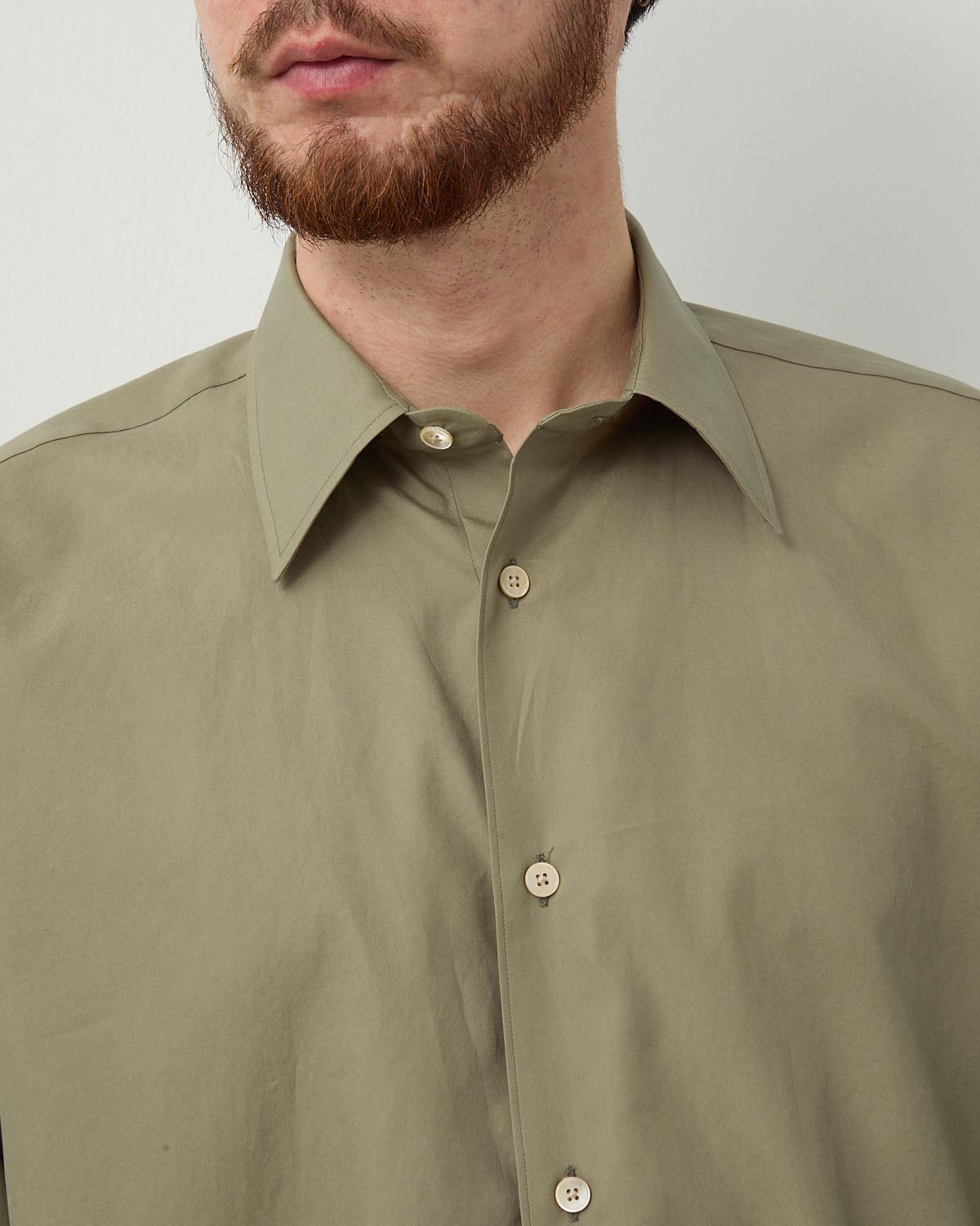 WASHED FINX TWILL SHIRT