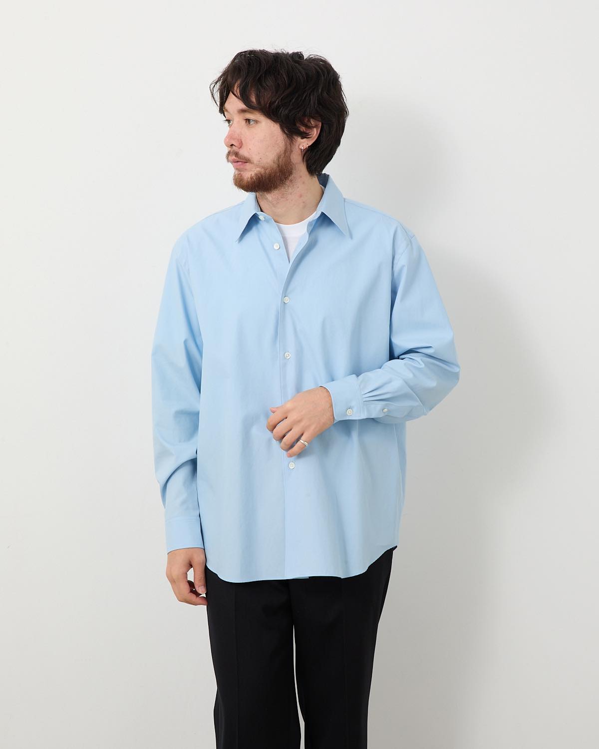 WASHED FINX TWILL SHIRT