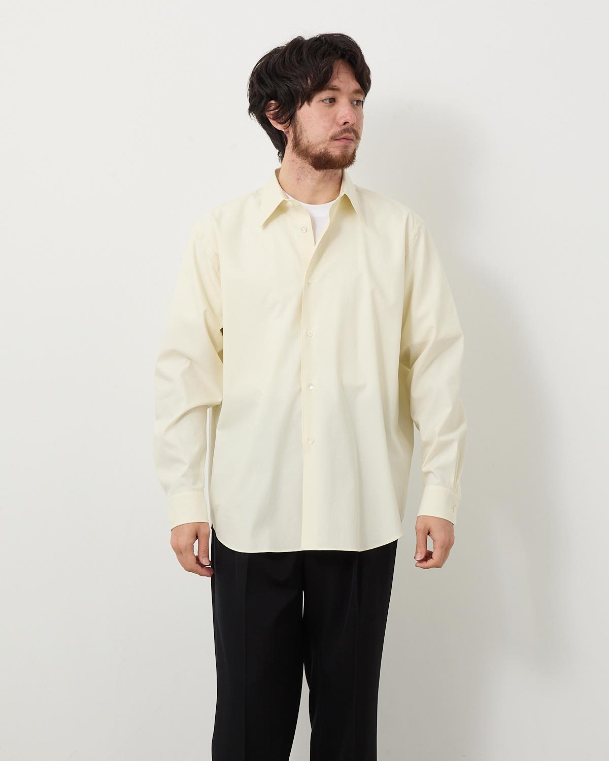 WASHED FINX TWILL SHIRT