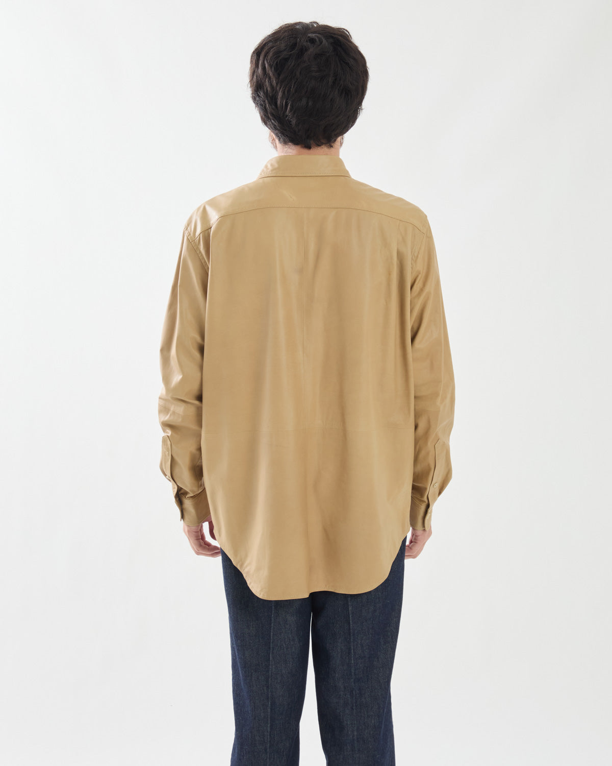 FINE CALF LEATHER SHIRT