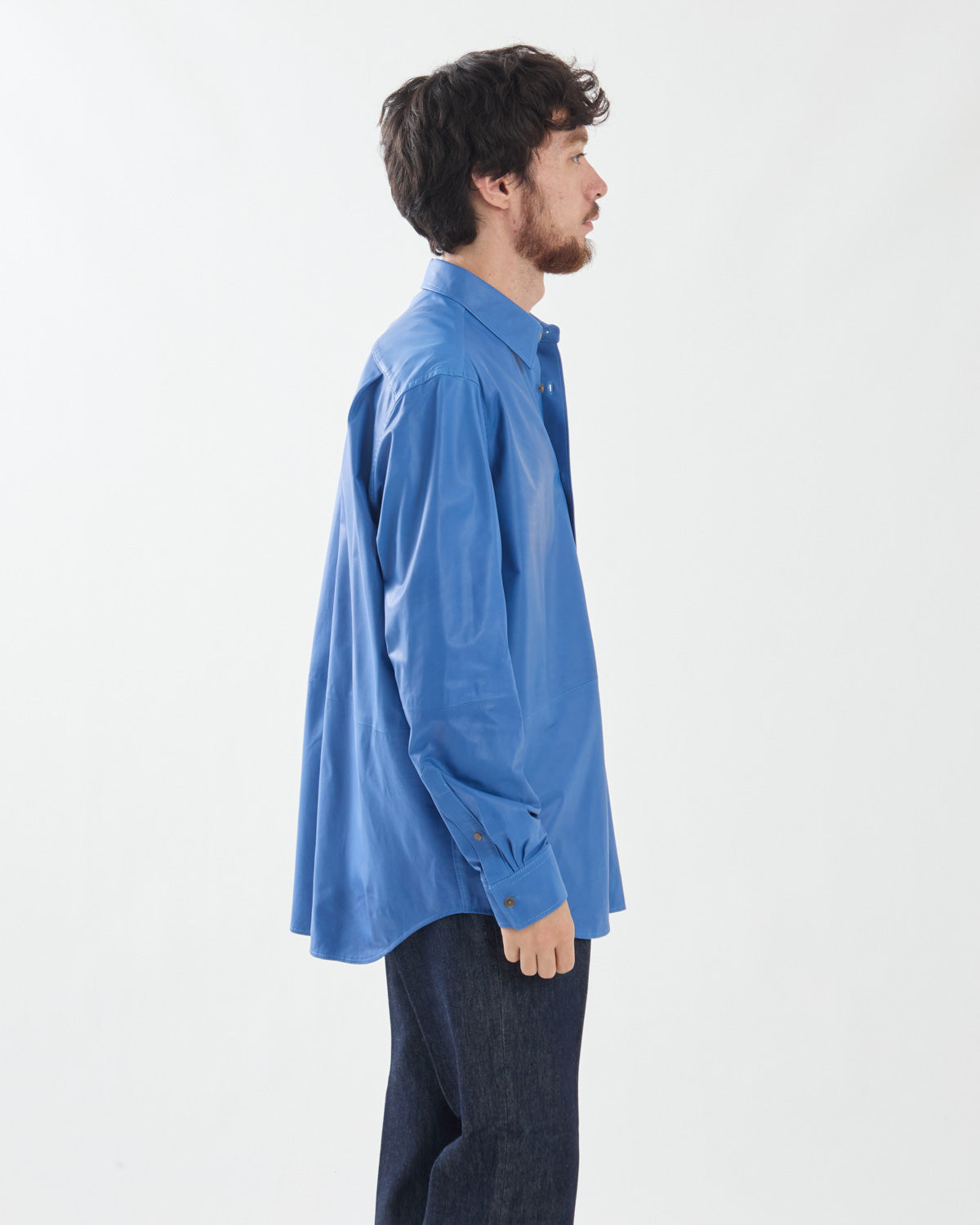 FINE CALF LEATHER SHIRT