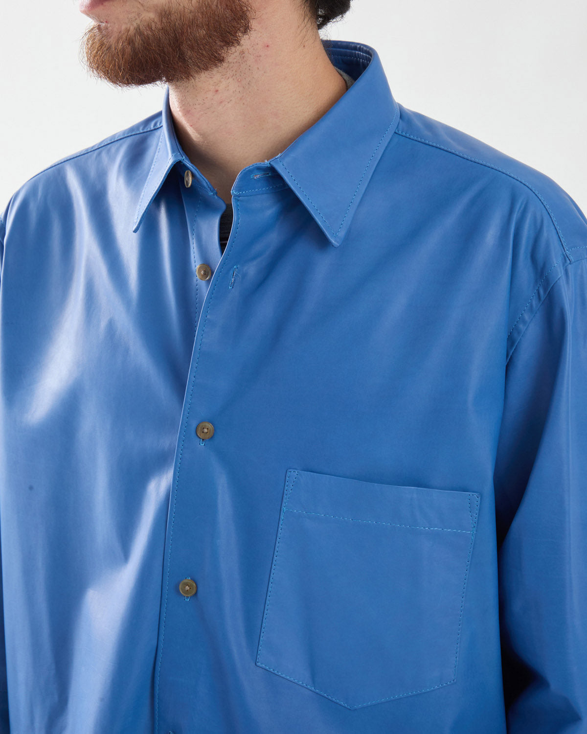 FINE CALF LEATHER SHIRT