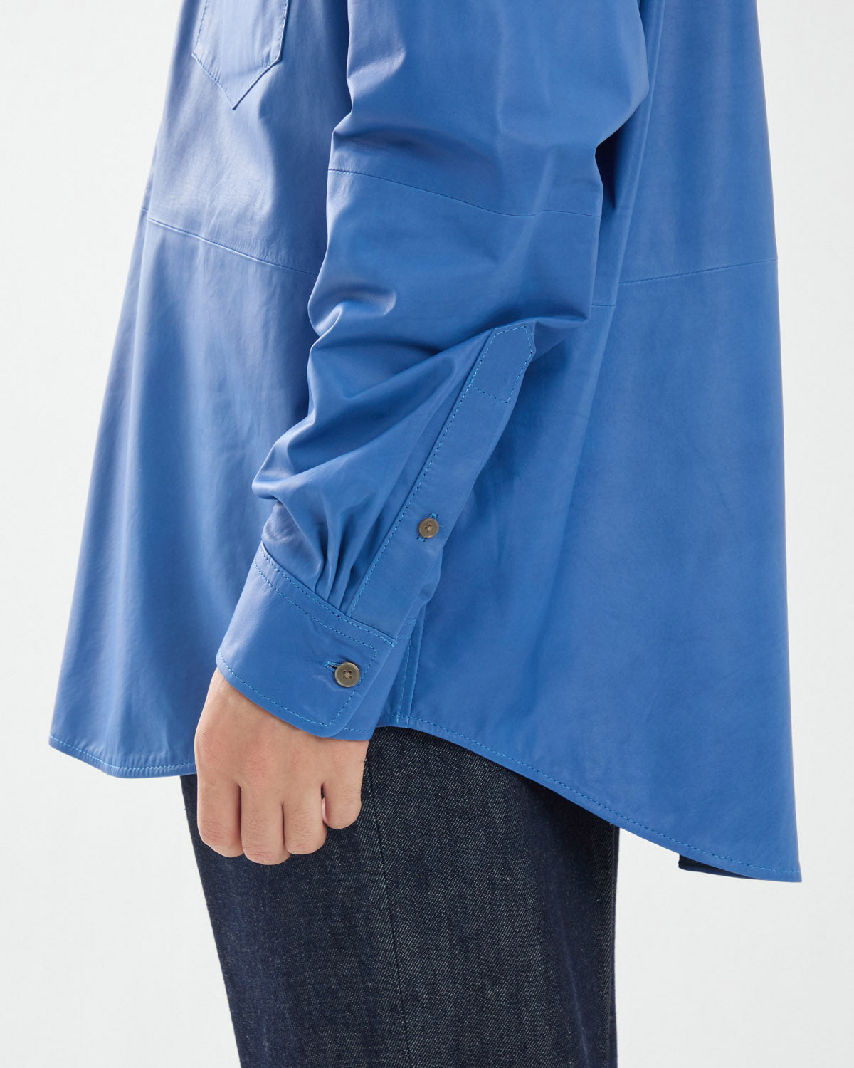 FINE CALF LEATHER SHIRT
