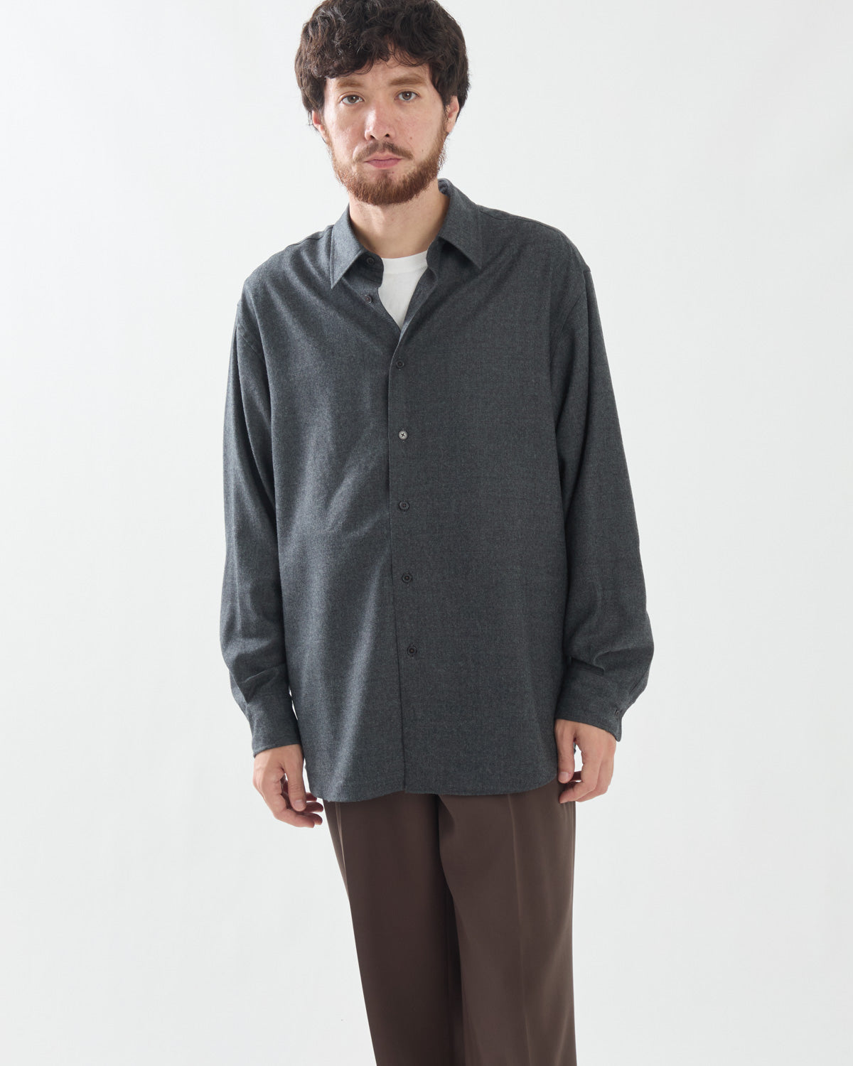 SUPER LIGHT WOOL SHIRT