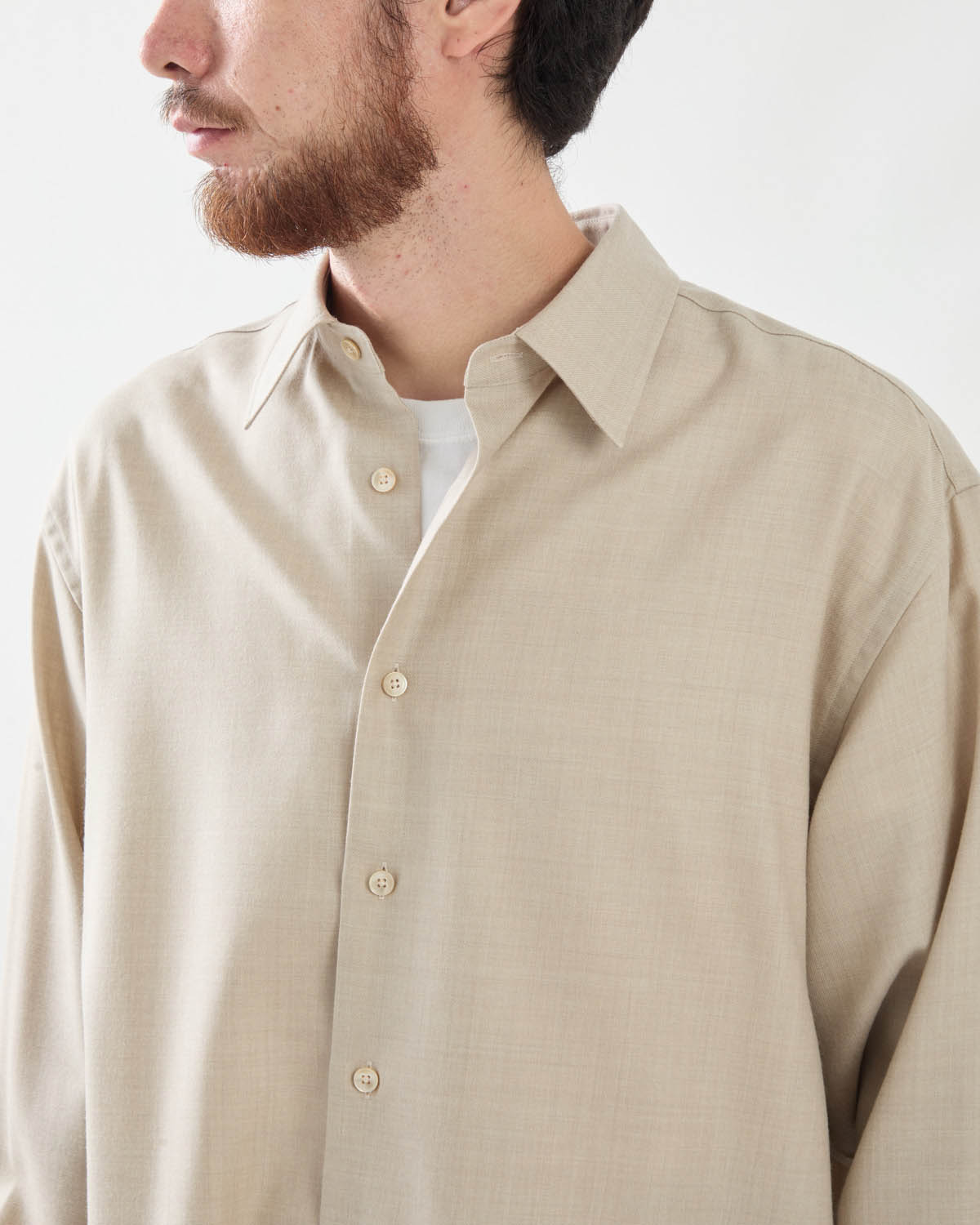 SUPER LIGHT WOOL SHIRT
