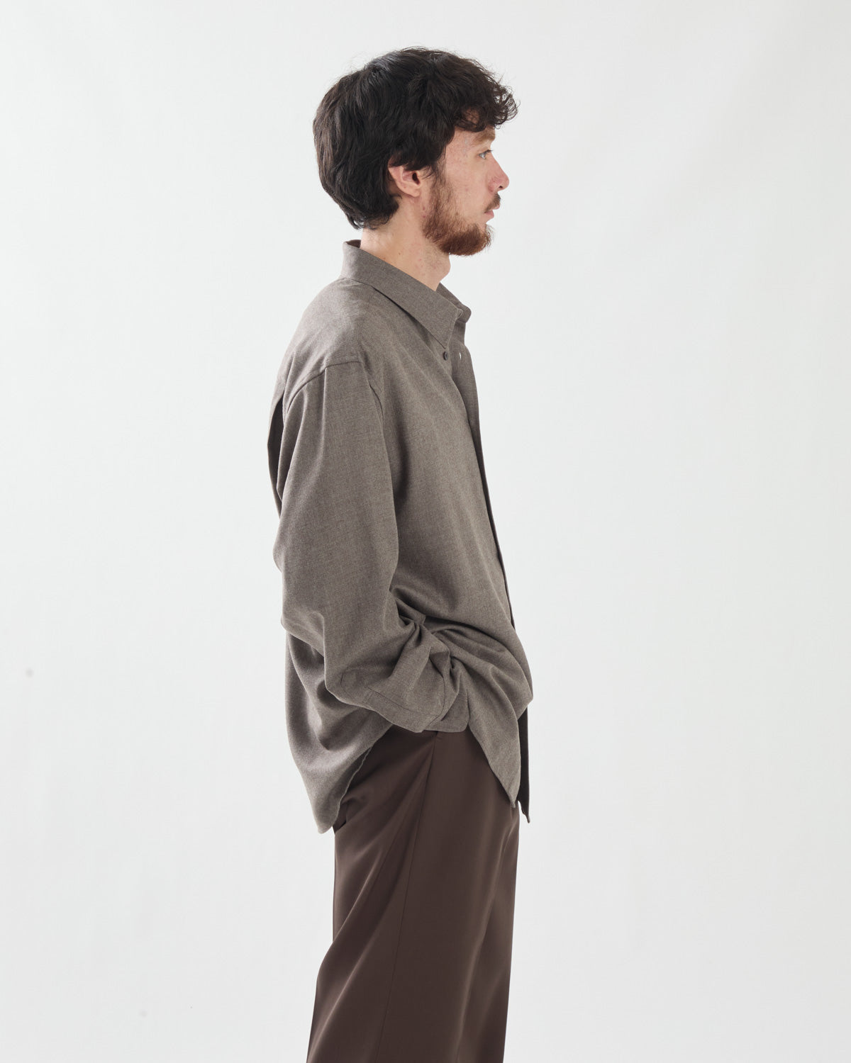 SUPER LIGHT WOOL SHIRT