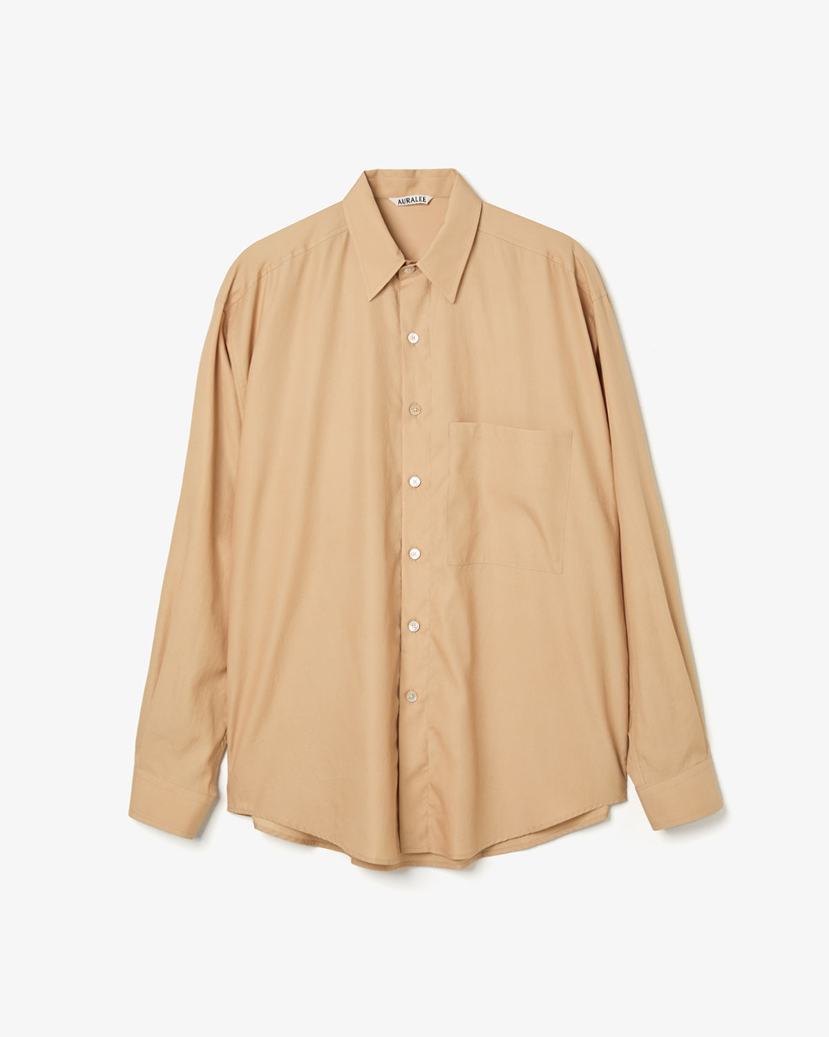 WASHED FINX TWILL BIG SHIRT