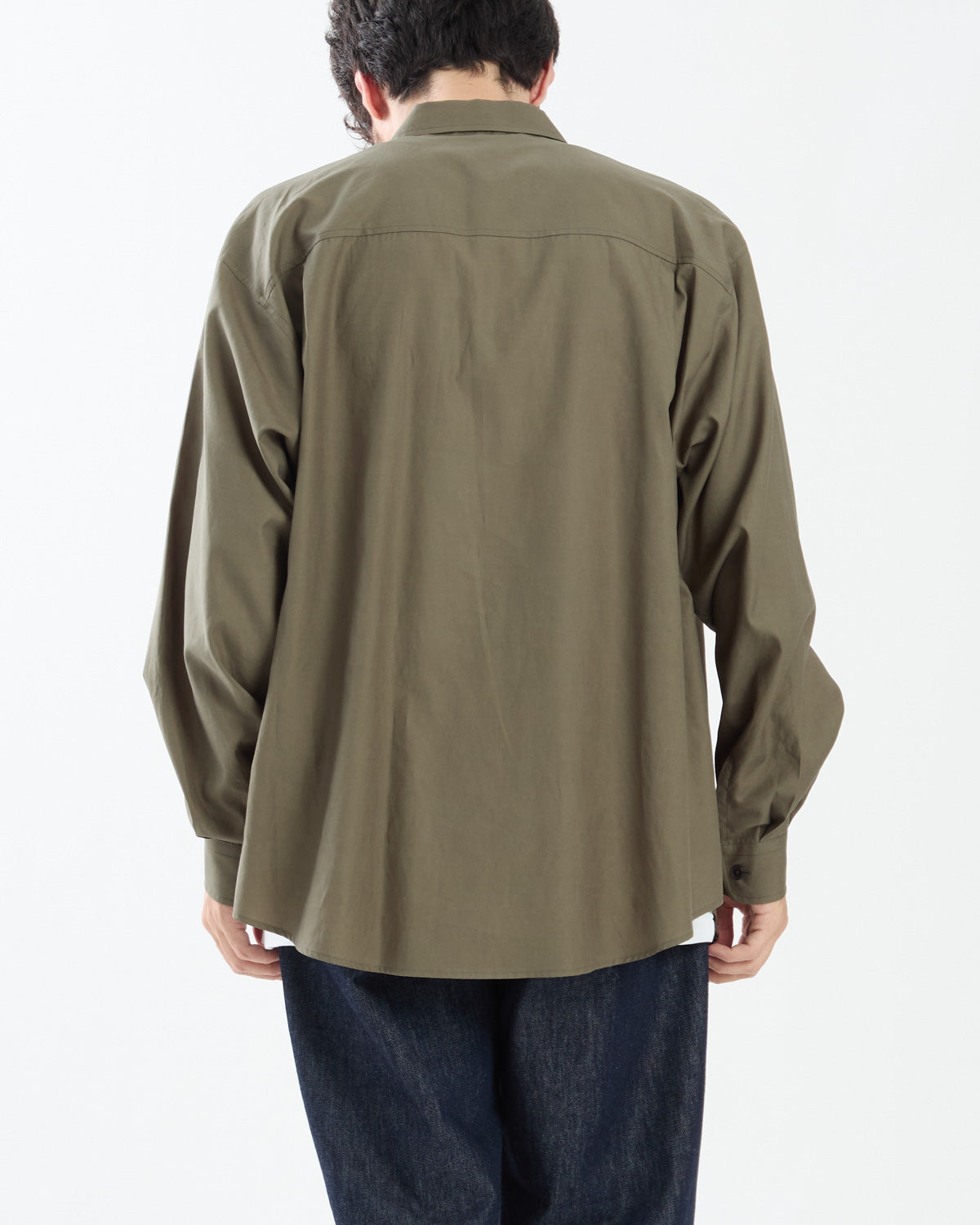 WASHED FINX TWILL BIG SHIRT