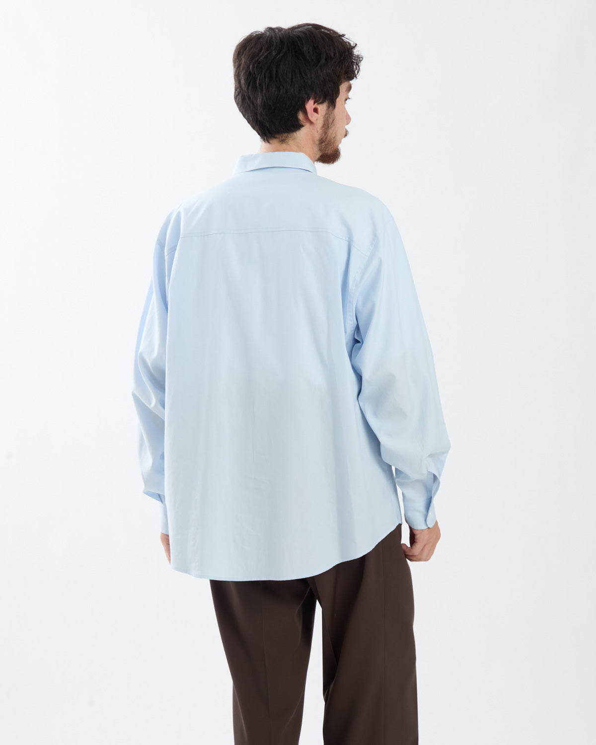 WASHED FINX TWILL BIG SHIRT