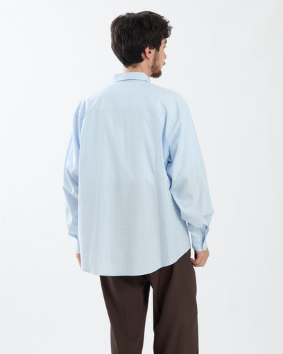 WASHED FINX TWILL BIG SHIRT