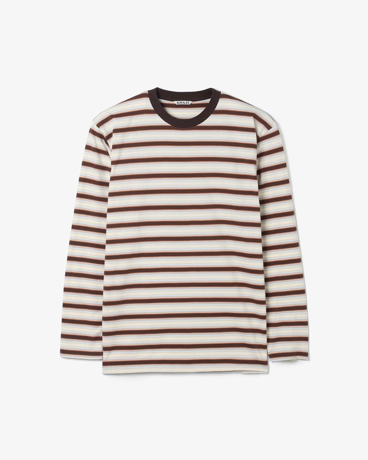 GRADIENT STRIPE JERSEY L/S TEE