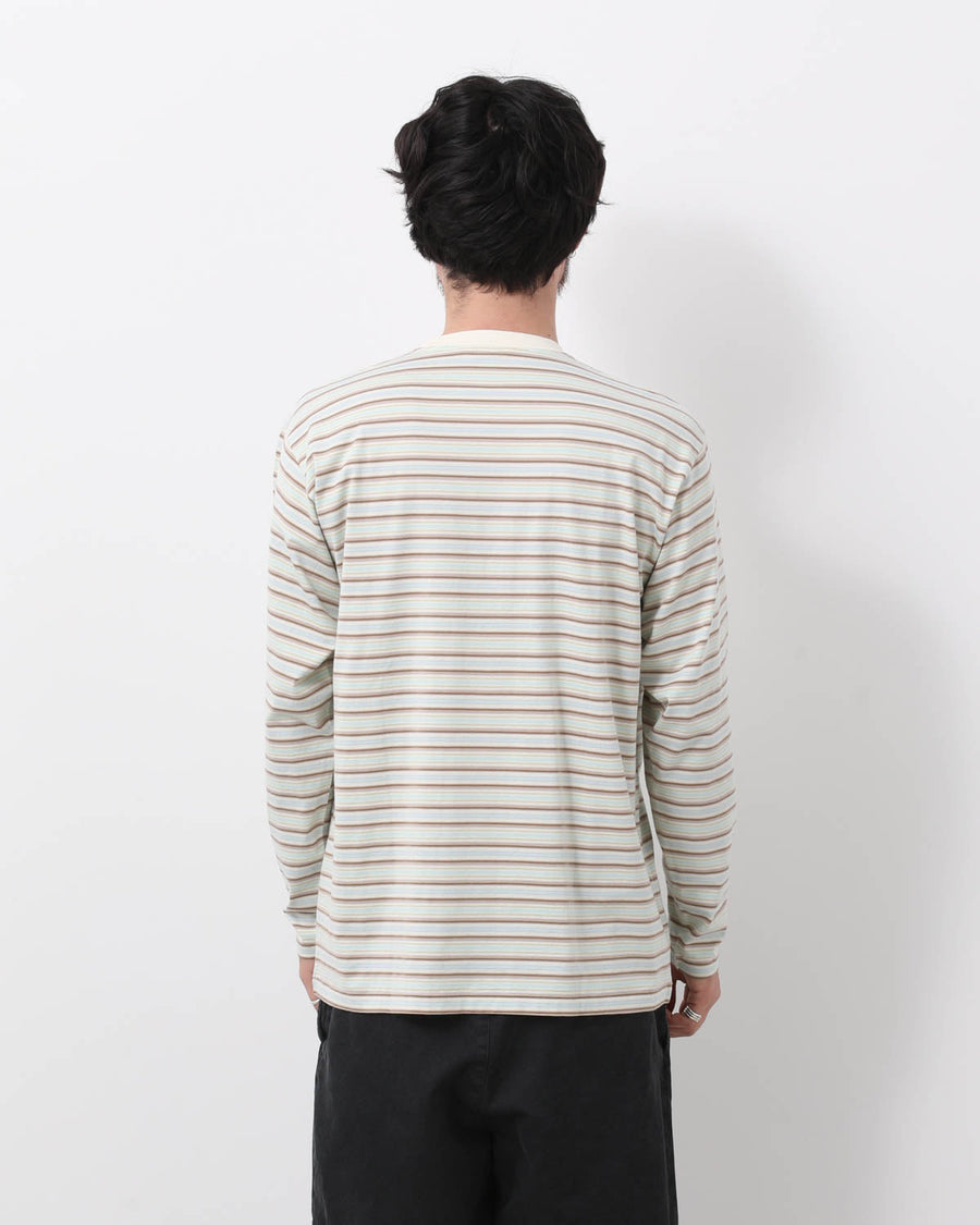 GRADIENT STRIPE JERSEY L/S TEE – COVERCHORD