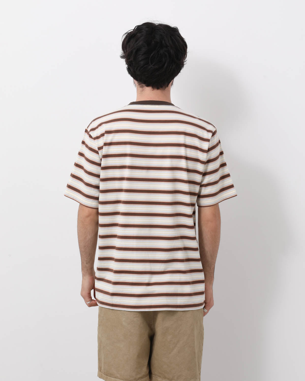 GRADIENT STRIPE JERSEY TEE