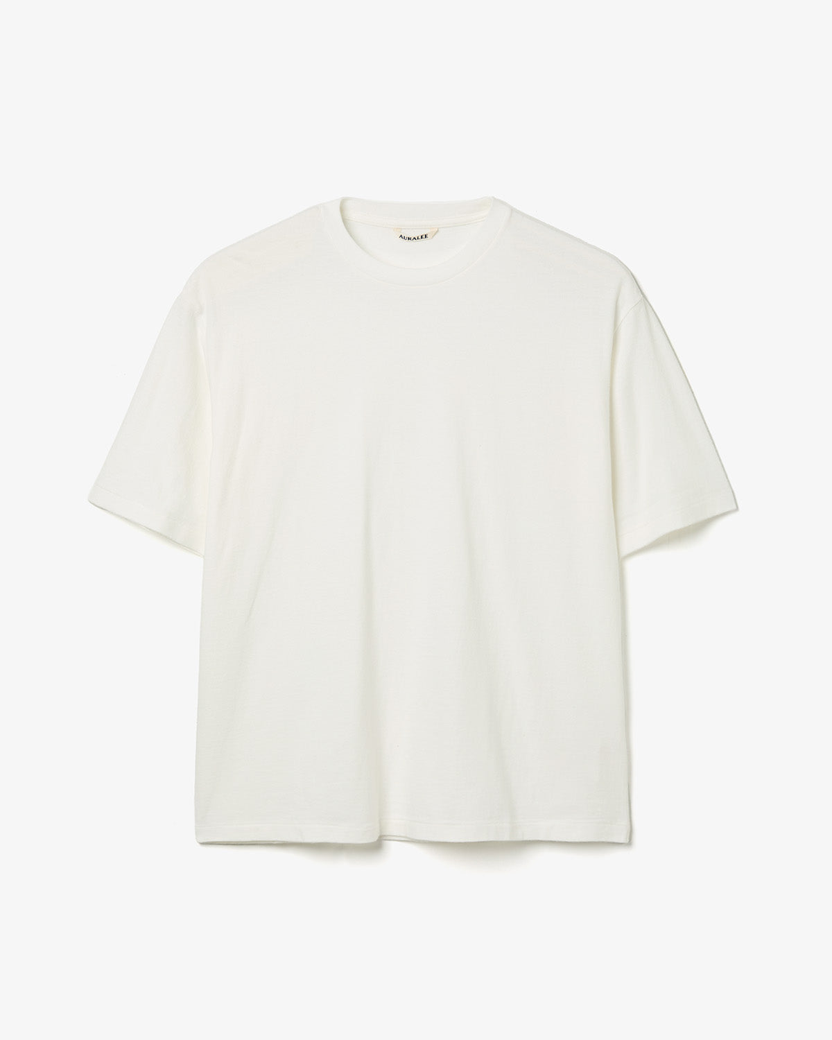 BRUSHED ORGANIC COTTON JERSEY TEE