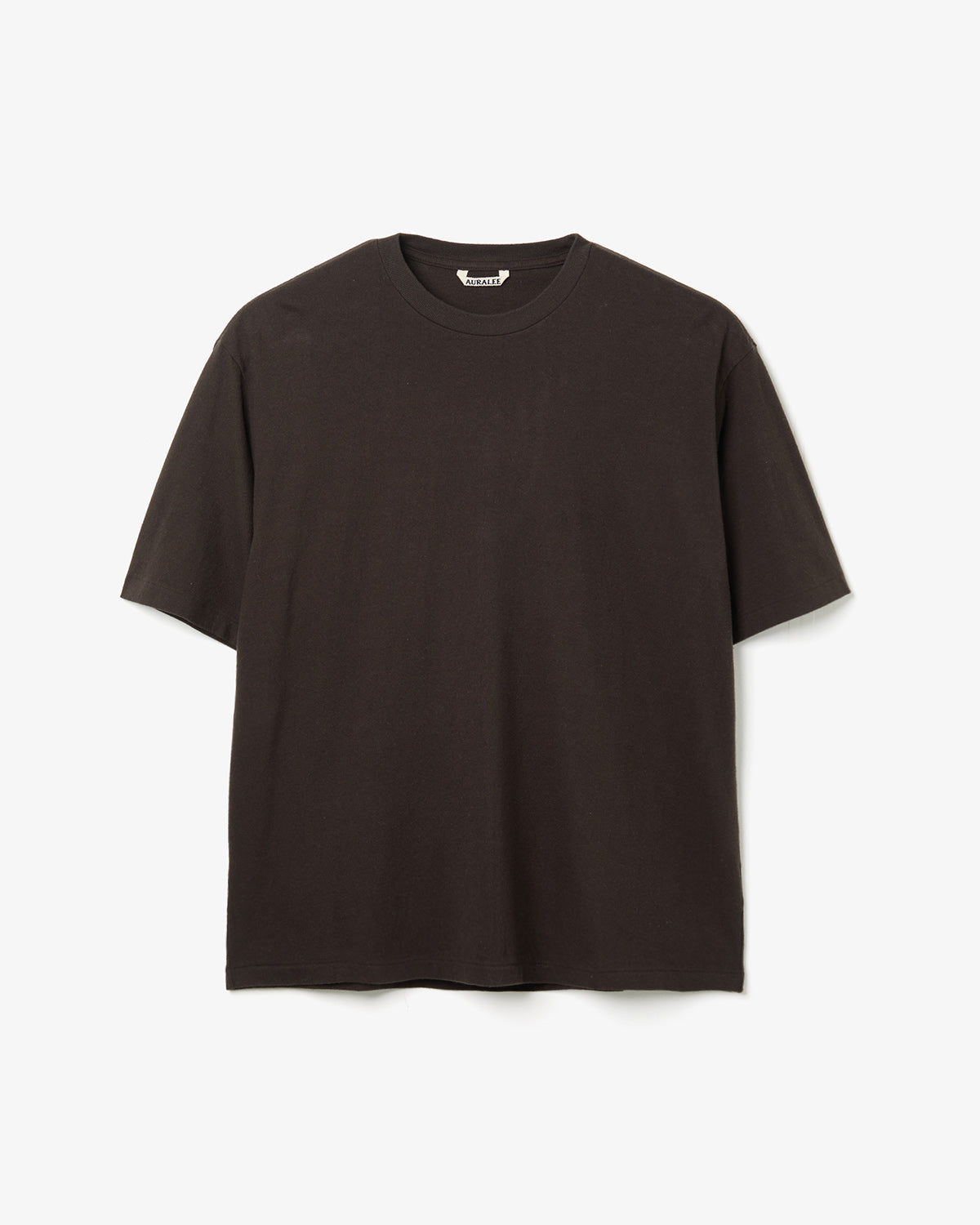 BRUSHED ORGANIC COTTON JERSEY TEE