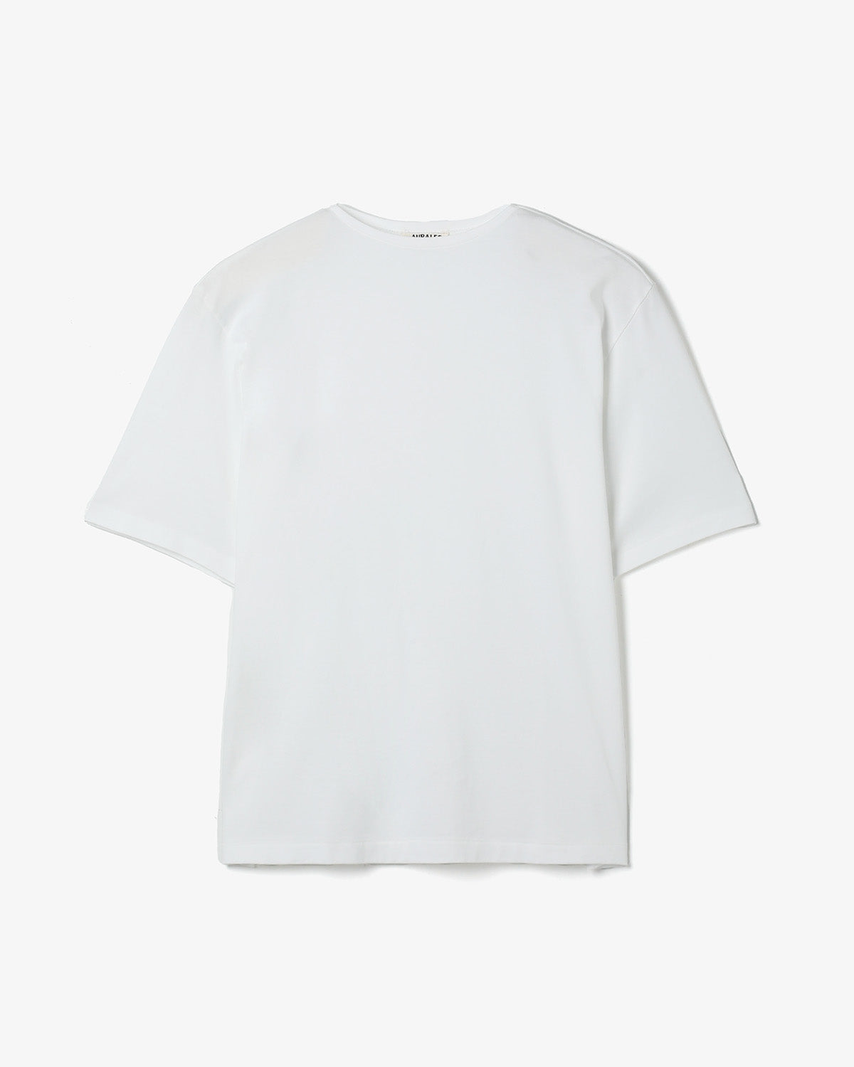 LUSTER PLAITING BOAT NECK TEE