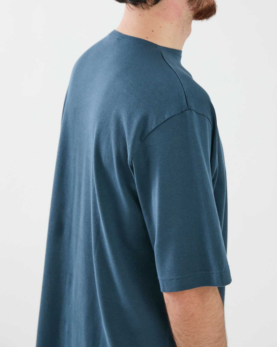 LUSTER PLAITING BOAT NECK TEE – COVERCHORD