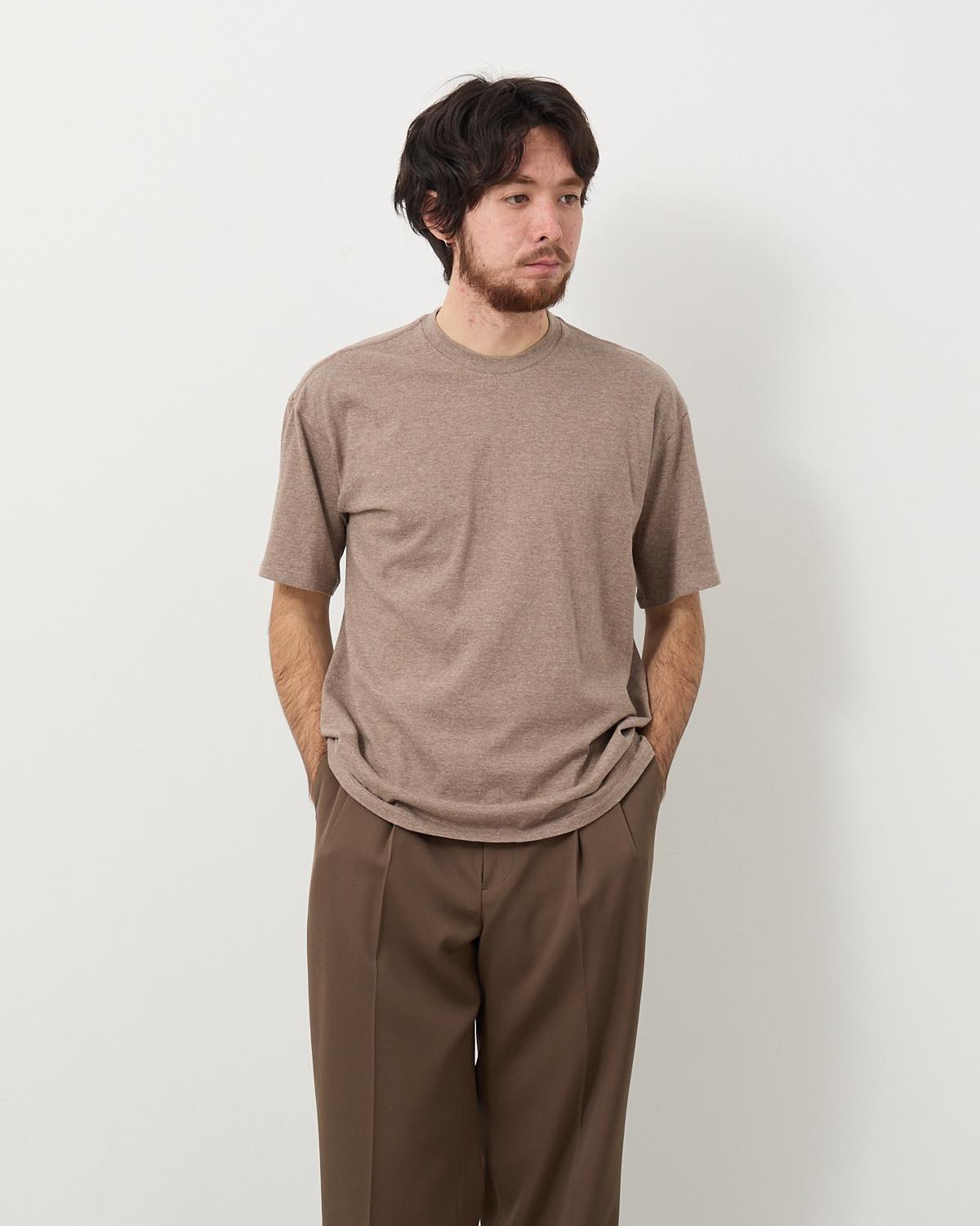 SEAMLESS CREW NECK TEE