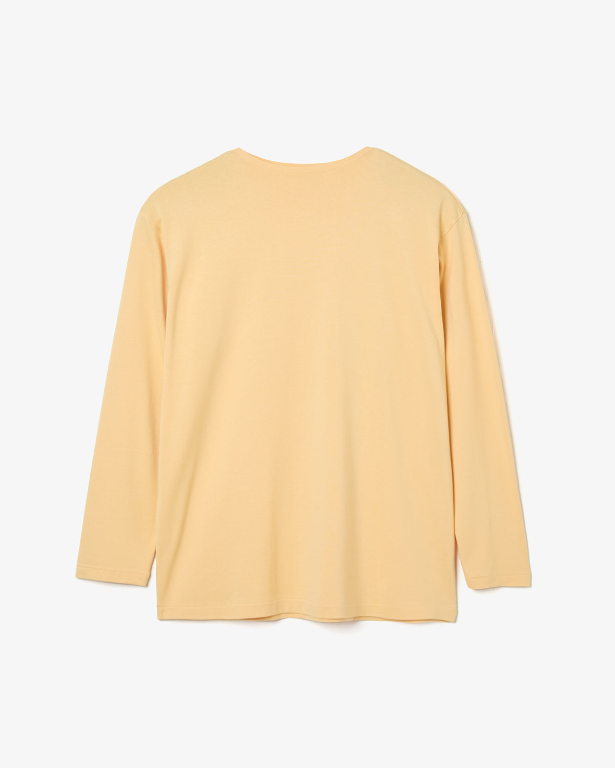 LUSTER PLAITING BOAT-NECK L/S TEE