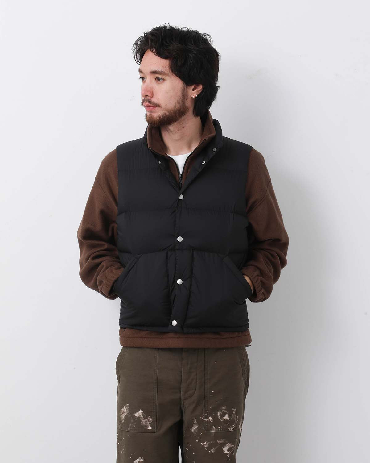 SUPER LIGHT NYLON RIPSTOP DOWN VEST