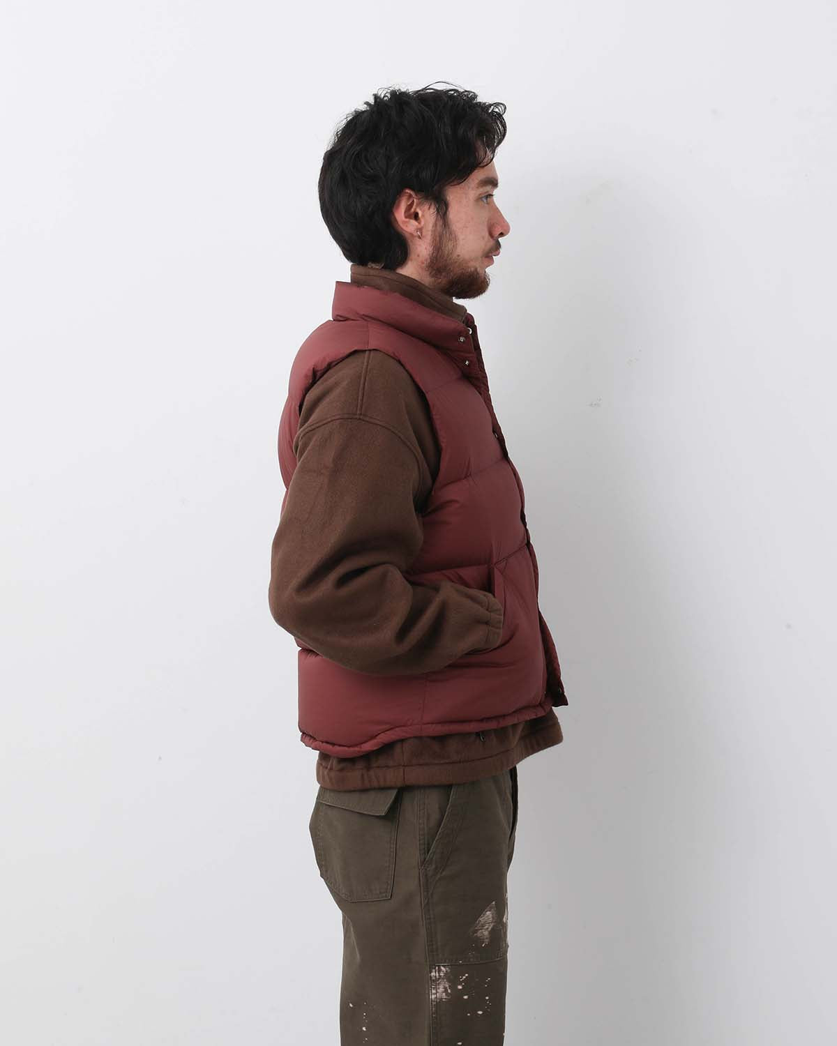 SUPER LIGHT NYLON RIPSTOP DOWN VEST