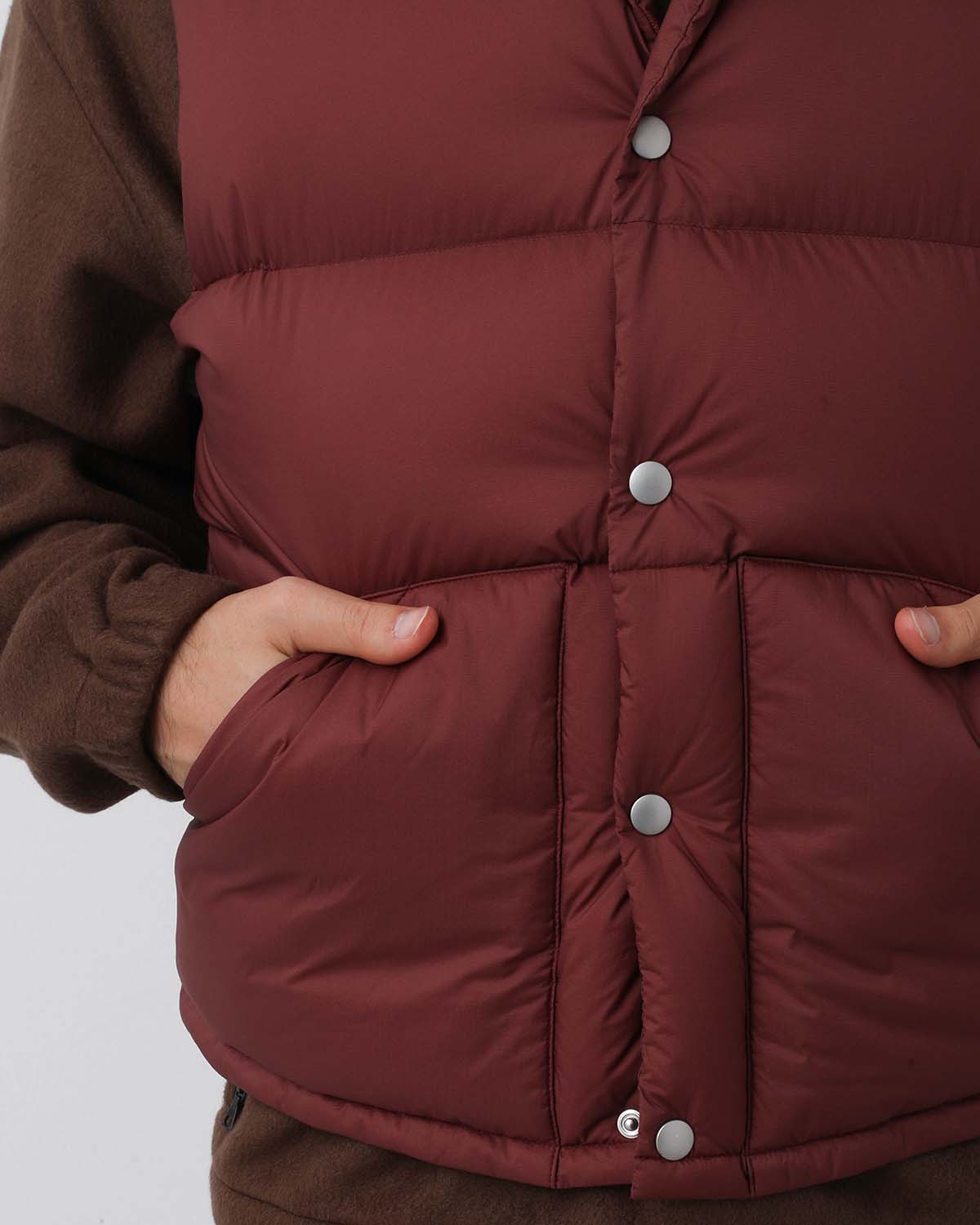 SUPER LIGHT NYLON RIPSTOP DOWN VEST