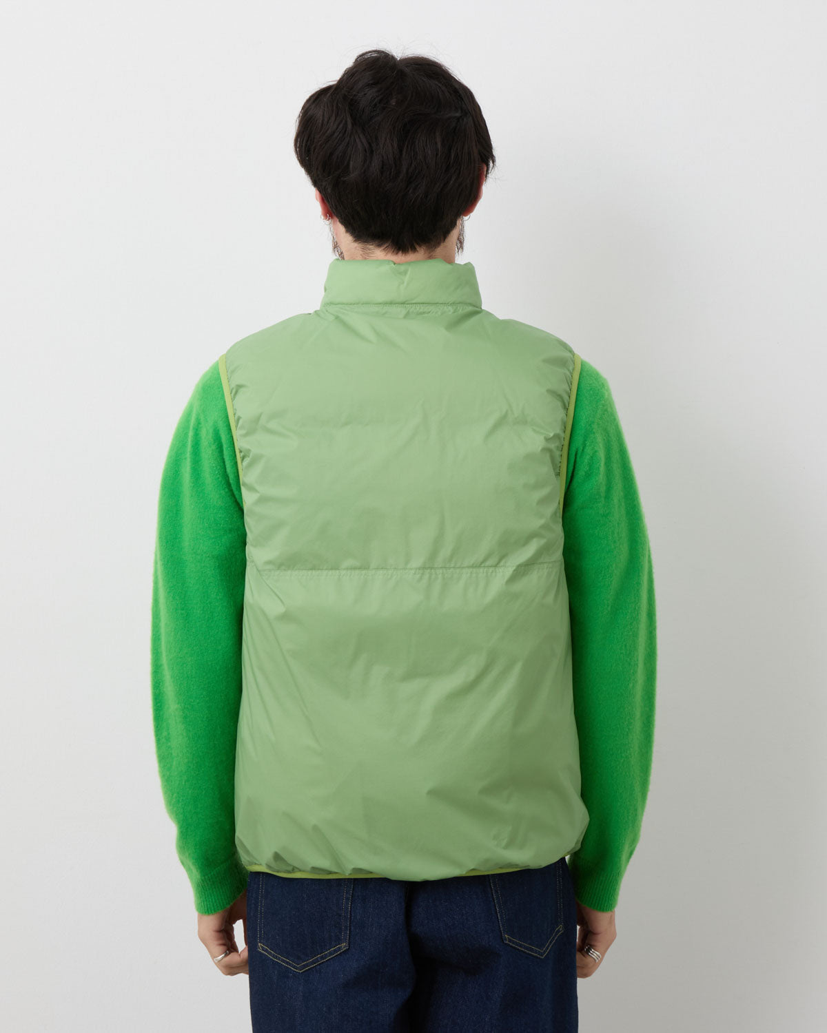 SUPER LIGHT NYLON RIPSTOP DOWN P/O VEST