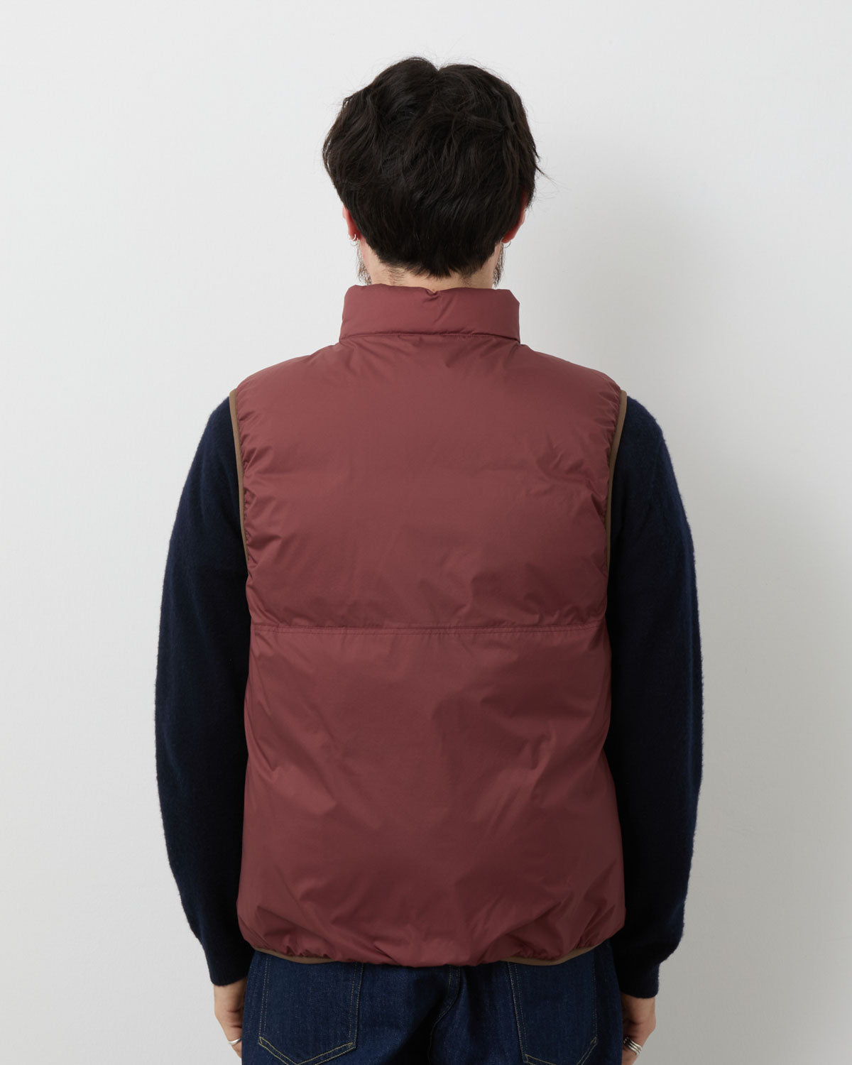 SUPER LIGHT NYLON RIPSTOP DOWN P/O VEST