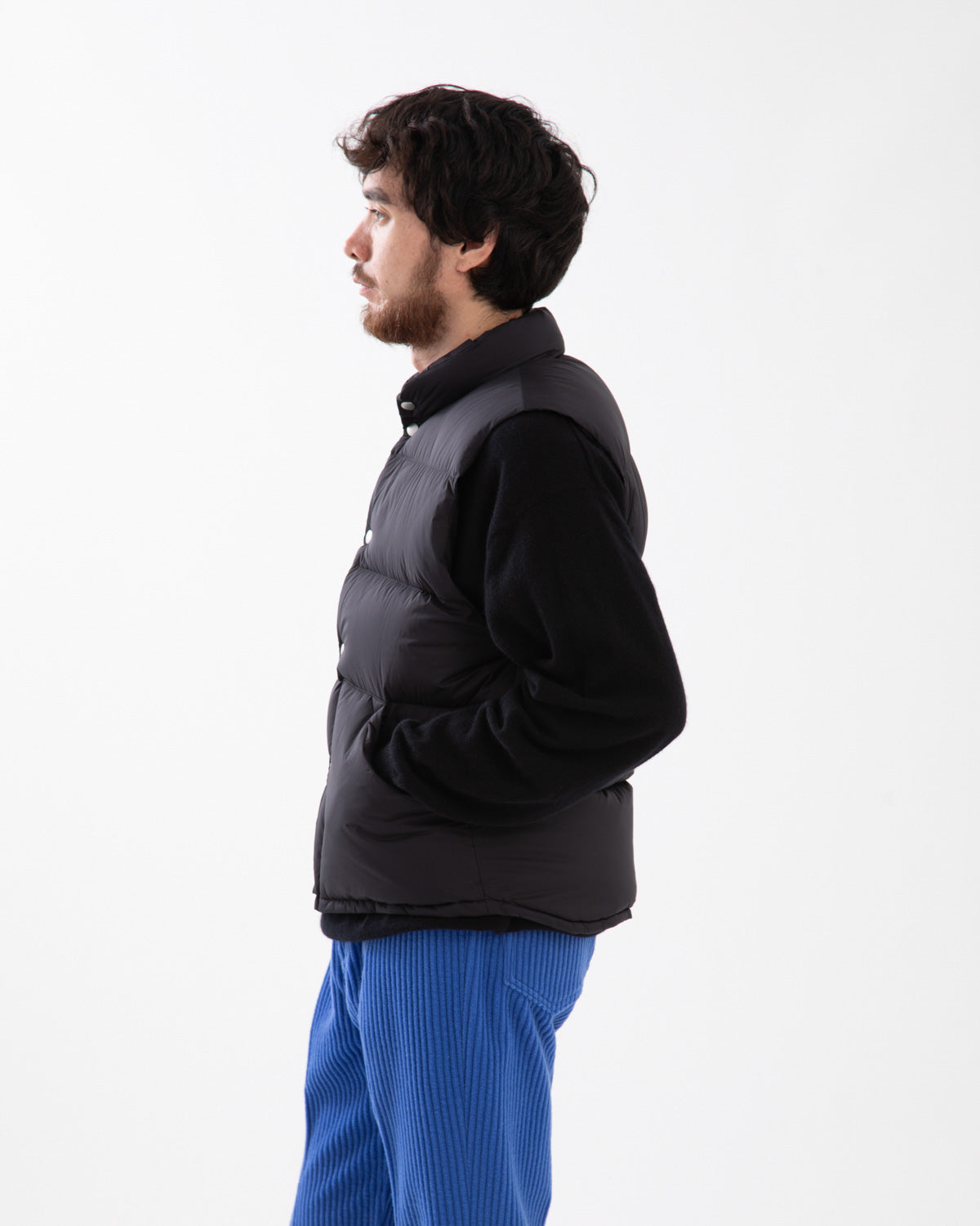 SUPER LIGHT NYLON RIPSTOP DOWN VEST