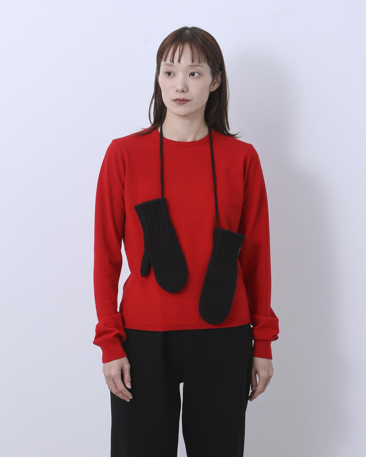 BABY CASHMERE KNIT MITTENS (WOMEN'S)